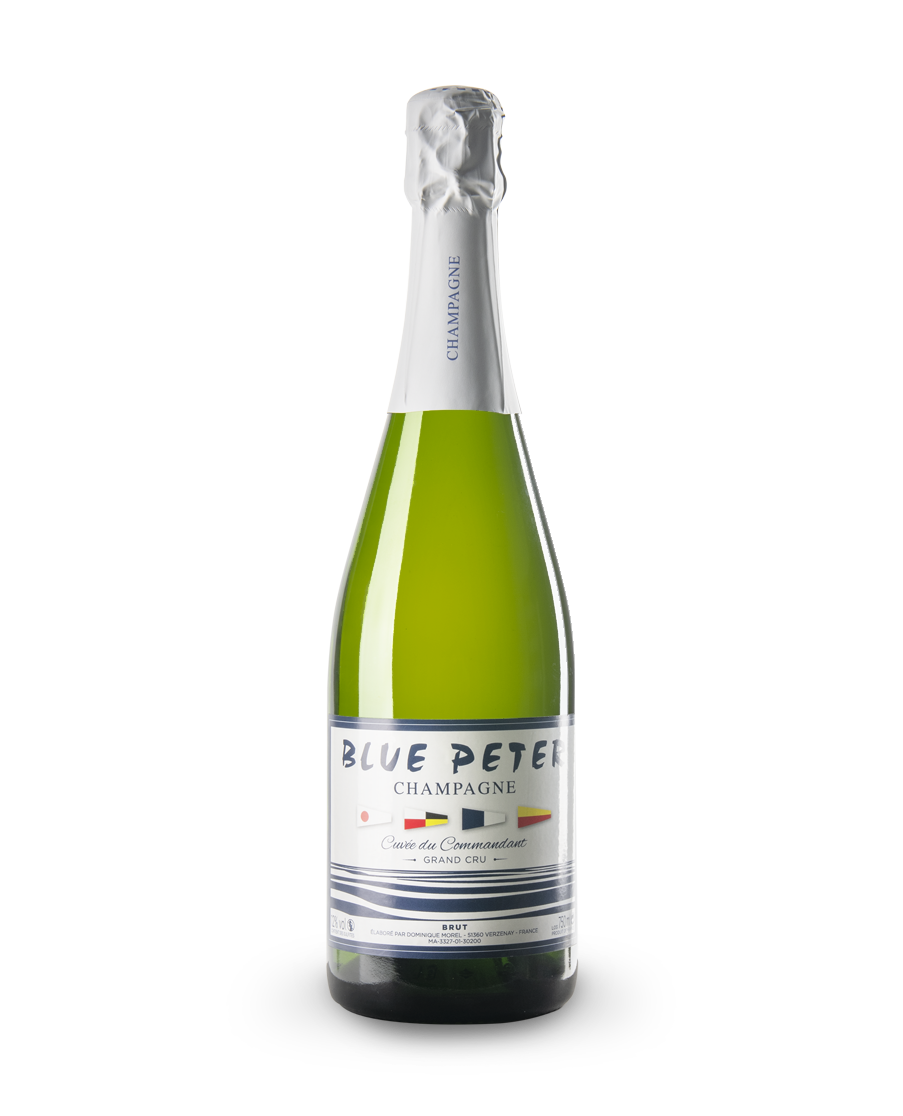 Fles Blue Peter Champagne